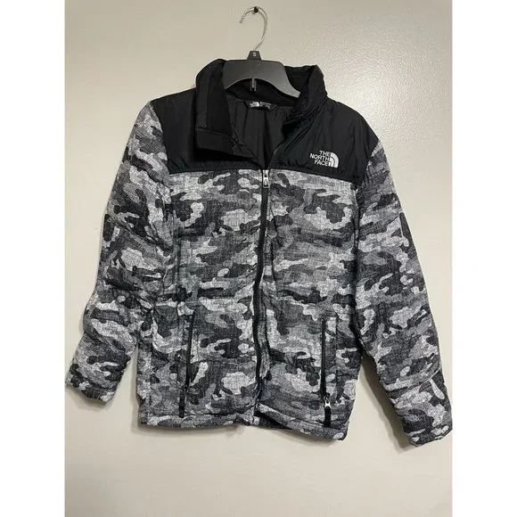 The North Face Jackets Coats North Face Goose Down Boys Camo